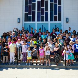 The group photo from VBS 2025.