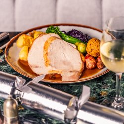 Christmas Day Lunch in the Conservatory