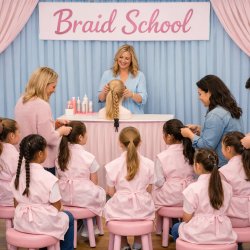 Hair Braiding School (3-10years)