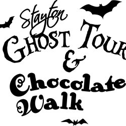 Logo of Stayton Ghost Tour and Chocolate Walk