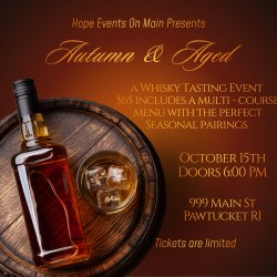 Autumn & Aged: A Whisky Tasting Event