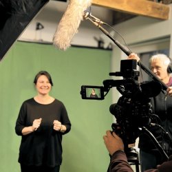 Presenting to camera