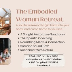 The Embodied Woman Weekend Retreat