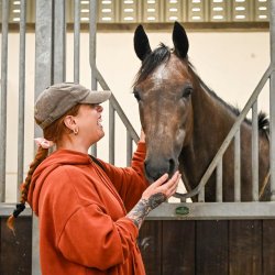 Exclusive Tickets4Troops Jo Davis Stable Visit