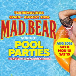 POOL PARTY (LUNES 10/08 MONDAY) MADBEAR BEACH 2026 / HOTEL RITUAL