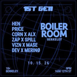 1st Gen: BOILER ROOM Berkeley