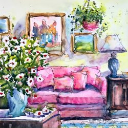 People, Places and Things in Watercolour