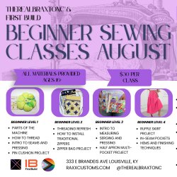 Beginner Sewing Class - Level 2