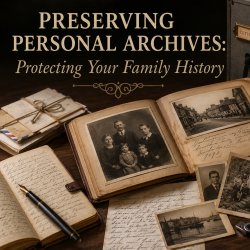 Preserving Personal Archives: Protecting Your Family History - Kieran Hoare - Saturday 22 August 2026, 4:00 PM – 5:00 PM