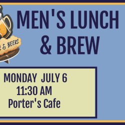 Men's Lunch & Brew