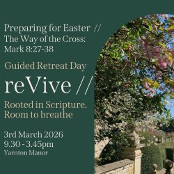 reVive  // Preparing for Easter // The Way of the Cross: Mark 8:27–38