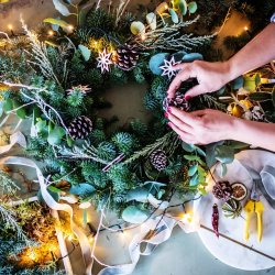 Midlands Air Ambulance Charity Wreath Making Workshop