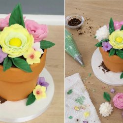 Cake Decorating Workshop - Plant Pot Cake