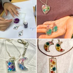 Resin Jewellery Making Workshop