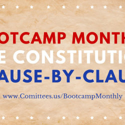 CONSTITUTION BOOTCAMP MONTHLY (In-person or Online)
