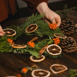 Festive Foliage: A Holiday Wreath Arranging Class