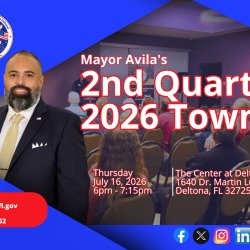 Mayor Avila's 2nd Quarter Town Hall for 2026