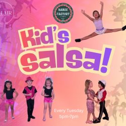 Kid's Salsa @The Dance Factory Tampa Bay!