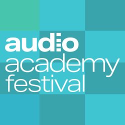 Branding for the Radio Academy Festival. Text overlay on the image reads: The Radio Academy Festival - 18th September 2024.