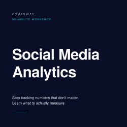 Comagnify Social Media Analytics workshop in Bristol
