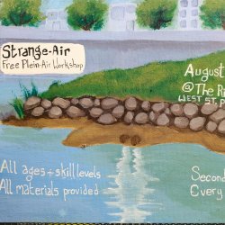 Strange-Air Painting with The Potentialist at the Riverwalk