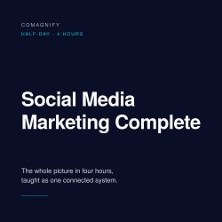 Comagnify Social Media Marketing Complete (half-day) workshop in Bristol