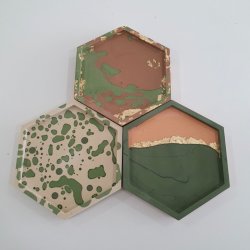 Jesmonite Coaster Workshop