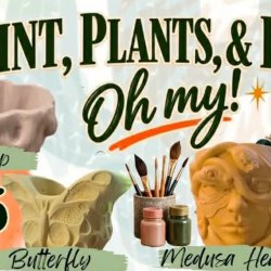 Paint, Plants, & Pots @GoatLab Brewery