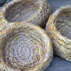 Crafts in the Woods - Straw coil basketry