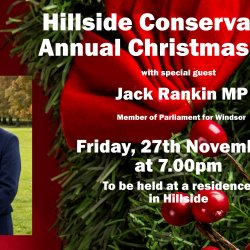 HILLSIDE WARD ANNUAL CHRISTMAS PARTY WITH SPECIAL GUEST JACK RANKIN MP