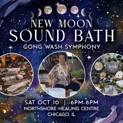 New Moon Sound Bath: Gong Wash Symphony
