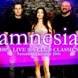 90s Clubland Classics - Amnesia Band - Saturday 10th October
