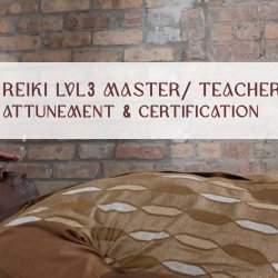 Reiki Level 3 Master / Teacher - 2 days -Training & Attunement