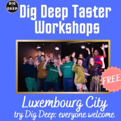 Free Dig Deep Taster Workshops: 6:45pm or 8pm