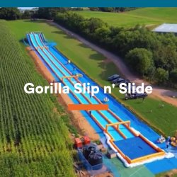 Slip n slide private hire