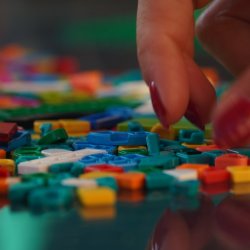 Inky Bricks — LEGO® Printmaking At The Jericho Press