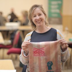 Design your own upcycled tote bag with Sewing2gether All Nations