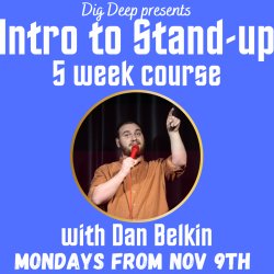 Intro to Stand-Up course: Nov-Dec 2026