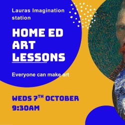 Home Education Art lesson - Week 1 Van Gogh