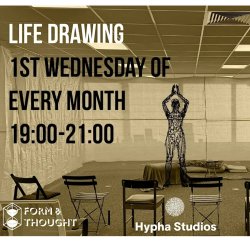Life Drawing at Hypha Studios - September - Ashford