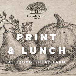 Etching full day workshop and lunch at Coombeshead Farm