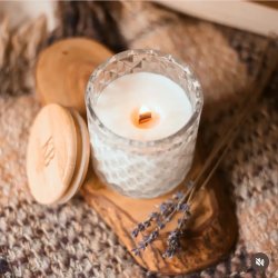 Luxury soy candle making with KB Premium Deisgn