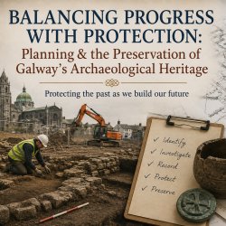 Balancing Progress with Protection: Planning & the Preservation of Galway's Archaeological Heritage - Aug 22, 5-6PM