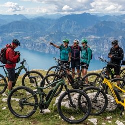 08.30 E-MTB TOUR -  La Terrazza sul Fiordo Gardesano in autonomia