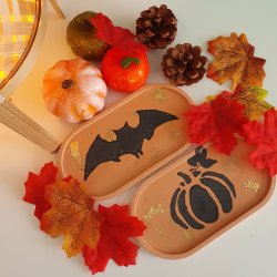Spooky Halloween Jesmonite Tray Workshop