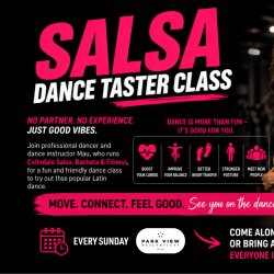 Salsa dance taster class for 1st timers, London