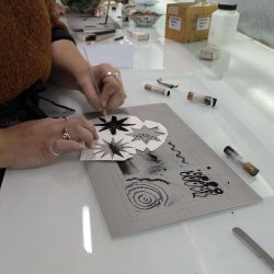 An Introduction to Plate Lithography Printmaking with Catherine Ade