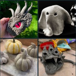 Half Term Spooky Clay Workshop!