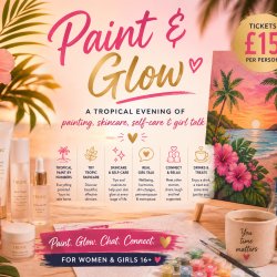 🌴 Paint & Glow 🎨✨