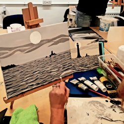 Painting course with Mark Fielding